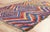 Blue Vintage Azilal Boucherouite Moroccan Rug, 04'11 X 06'08 For Sale - Image 8 of 10