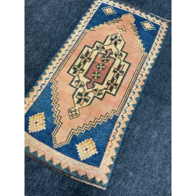 Early 21st Century Turkish Yastik Rug 1'9" x 3'7" For Sale - Image 5 of 5