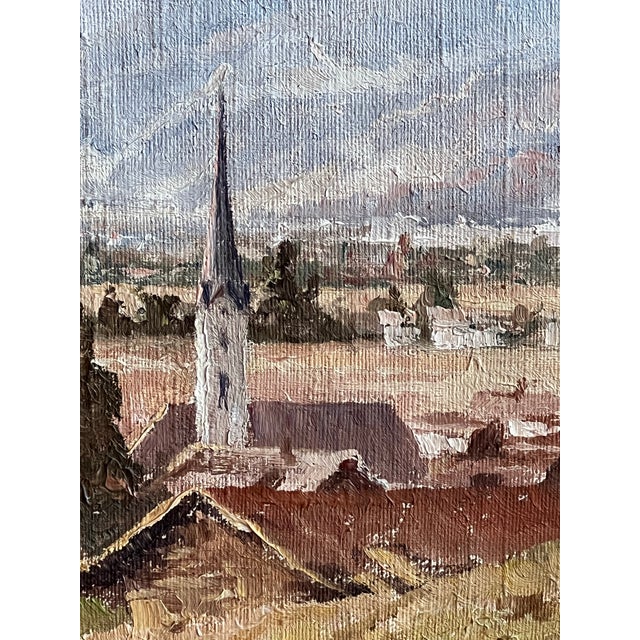 Fritz Winter Munchen Germany Original Oil Painting Sonthofen Im Allgaeu Bavarian Alps For Sale - Image 10 of 11