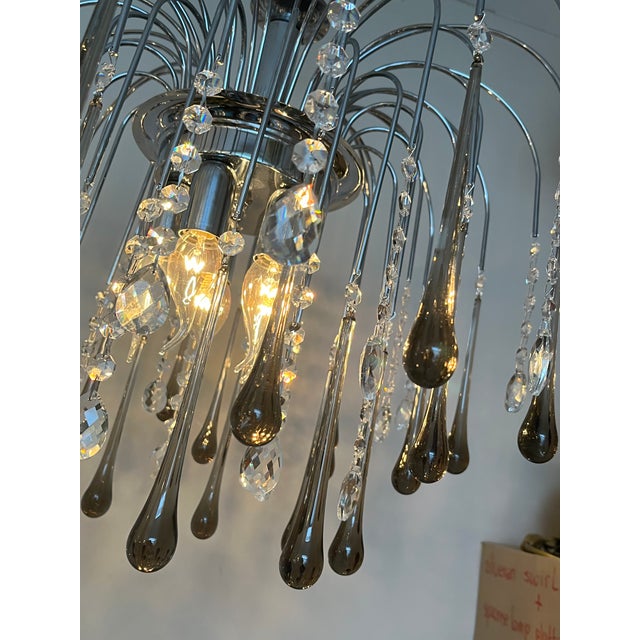 Murano Teardrop Chandelier from Maestri Di Murano, 1980s For Sale - Image 14 of 18