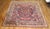 Antique Square Persian Sarouk Rug For Sale - Image 9 of 9