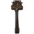 18th Century French Provincial Hand Wrought Iron Door Knocker For Sale In Denver - Image 6 of 6