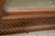 1960s Vintage Wood Rectangle Mantel / Wall Mirror W/ Lattice Look & Rope Twist Frame For Sale - Image 5 of 12