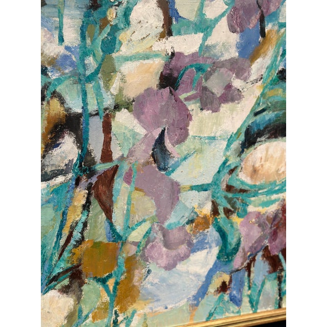 After Gunnar Alvarna, Composition, 1960s, Oil on Canvas For Sale - Image 9 of 18
