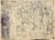 Study of Figures is a black etching realized by an artist of the mid-20th Century. In good conditions on a yellowed paper,...