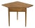Vintage Dearborn Furniture American Traditional Solid Maple Corner Desk With Drawer For Sale