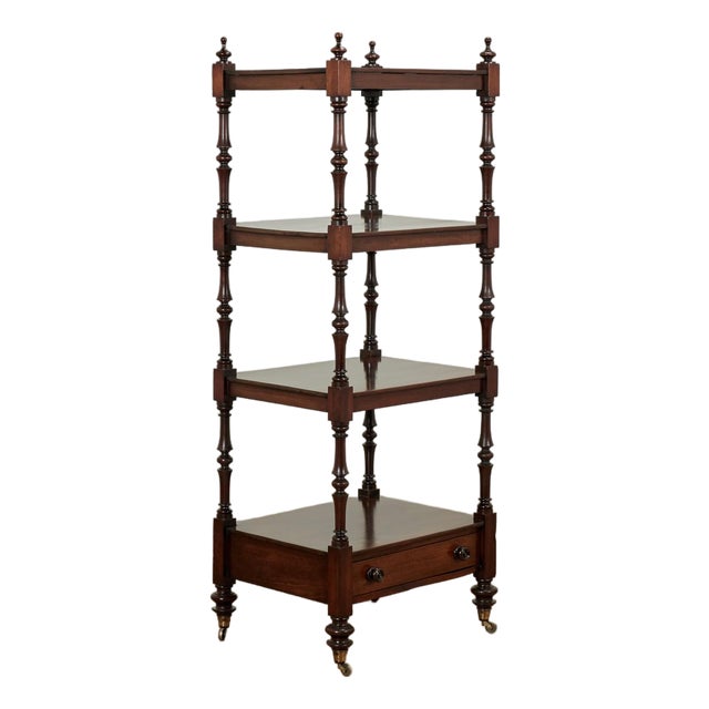 Antique English Etagere or Whatnot For Sale