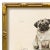 Various Artists Reproduction Art Print of Vintage "World of Dogs" Illustration (Pug), Framed For Sale - Image 4 of 4