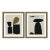 Pedestal and Monolith by Susan Hable For Sale