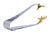 Silver Ice Tongs in the Shape of Golden Claws For Sale - Image 11 of 11