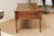 Antique Louis XVI Style French Desk With Brown Leather Top For Sale - Image 4 of 14