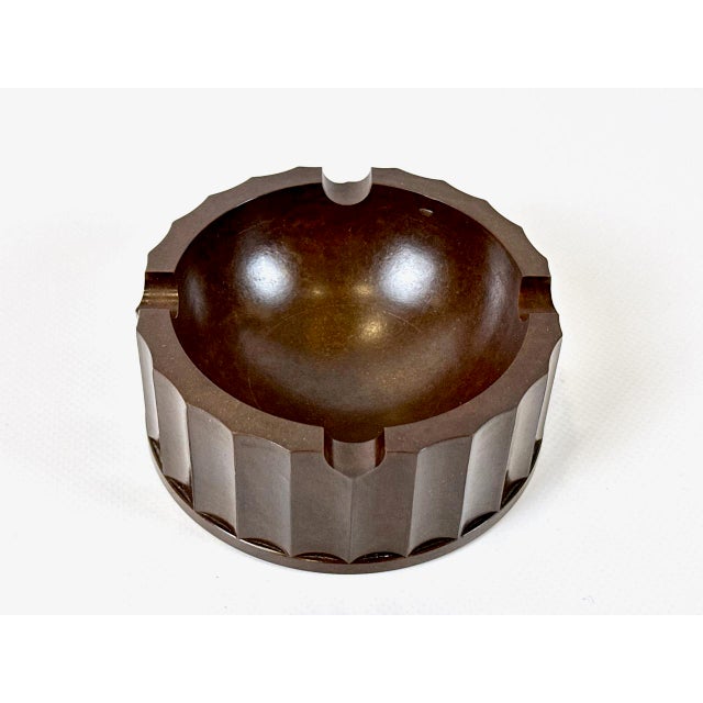 Bauhaus Czech Republic Bakelite Ashtray, 1930s For Sale - Image 3 of 10