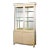 Sally Sirkin Lewis for J. Robert Scott Modern Lacquer Pagoda Display Showcase Cabinet For Sale