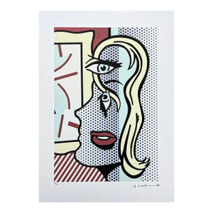 After Roy Lichtenstein, "Art Critic", 1990s, Silk-Screen