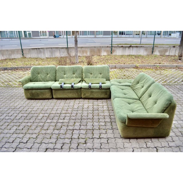 Olive Ambo Modular Sofa from COR, 1970s, Set of 5 For Sale - Image 8 of 18