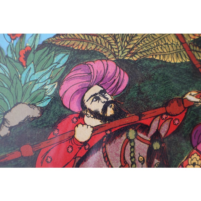 Vintage Diana Bennett “Royal Bird Hunters” Signed Lithograph, 224/300 For Sale - Image 14 of 18