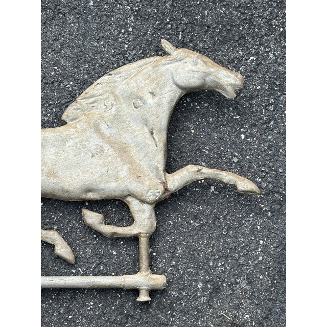 Late 19th Century Zinc Race Horse Weather Vein For Sale - Image 9 of 10