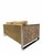 MCM Adrian Pearsall Chrome Flat-Bar Cork-Sided Sofa & Loveseat Set Newly Reupholstered For Sale In Chicago - Image 6 of 12