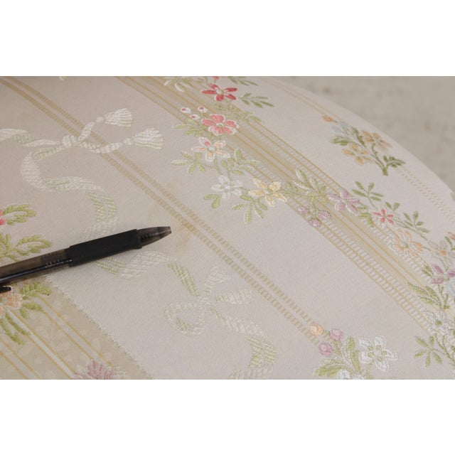 Set of 8 French Louis XIV Style Upholstered Dining Room Chairs For Sale - Image 12 of 18