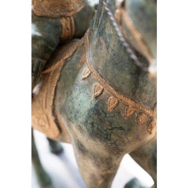 Vintage Bronze Knights, 1920s, Set of 2 For Sale - Image 12 of 18