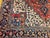 Red Vintage Persian Heriz Rug, Hand-Knotted Wool, Geometric Medallion Pattern, Brick-Red & Navy, 8x11 For Sale - Image 8 of 12
