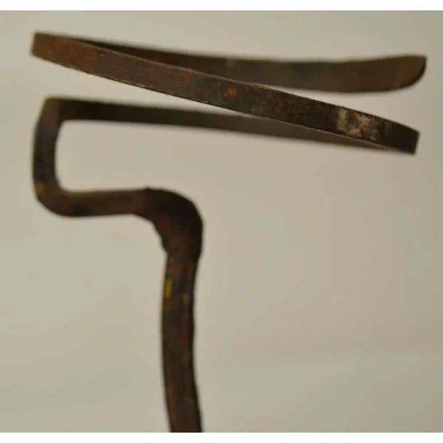 Early 20th Century Salterini Style Wrought Iron Plant Stand For Sale - Image 5 of 7
