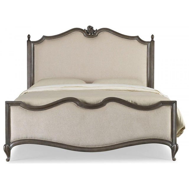 Thomasville Furniture Parisian Upholstered Queen Bed French Country