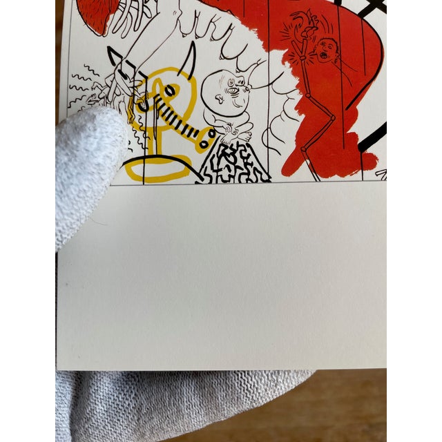 After Keith Haring, Apocalypse, 1988, Courtesy George Mulder, New York, Set of 8 For Sale - Image 13 of 16