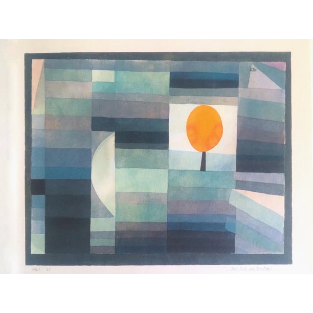 アート・デザイン・音楽 Paul Klee Paul Klee Vintage 1967 Authentic Abstract Lithograph Print