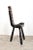 1960s Spanish Brutalist Wooden Chair, 1960s For Sale - Image 5 of 11