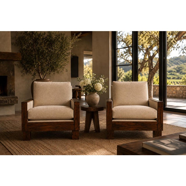 Brazilian Modern Armchairs in Rosewood & Textured Bouclé-Weave Upholstery by Celina, 1960s For Sale - Image 10 of 18