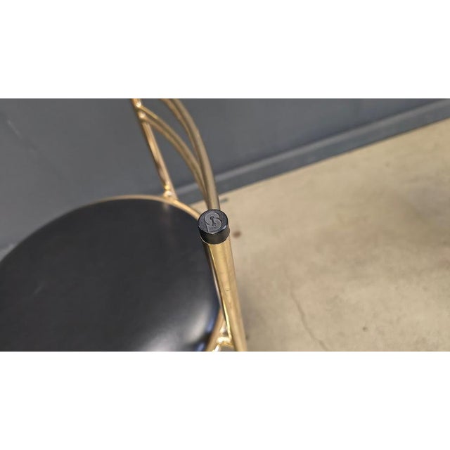 Hollywood Regency Hollywood Regency Bar with Stools, Italy, 1970s, Set of 4 For Sale - Image 3 of 12