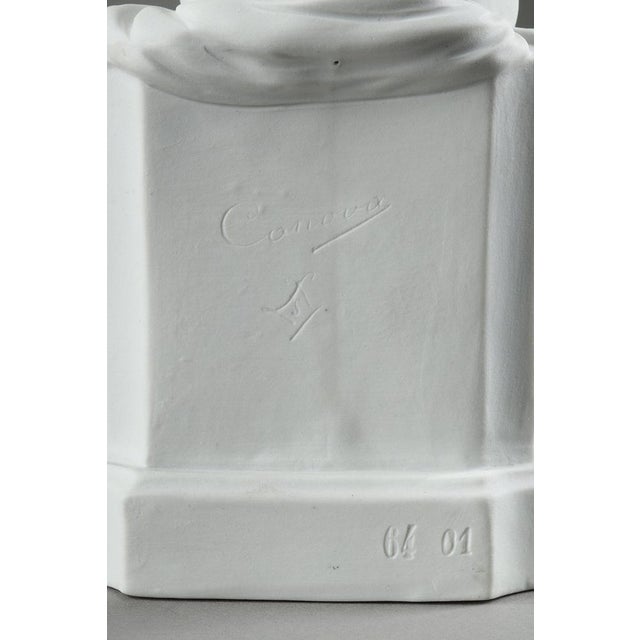 Porcelain Biscuit Figurines of the Child Reading and the Child Drawing, 1900s, Set of 2 For Sale - Image 13 of 18