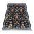 Black Persian Malayer Medallion Hand-Knotted Wool Rug - 4'10" X 6'6" For Sale