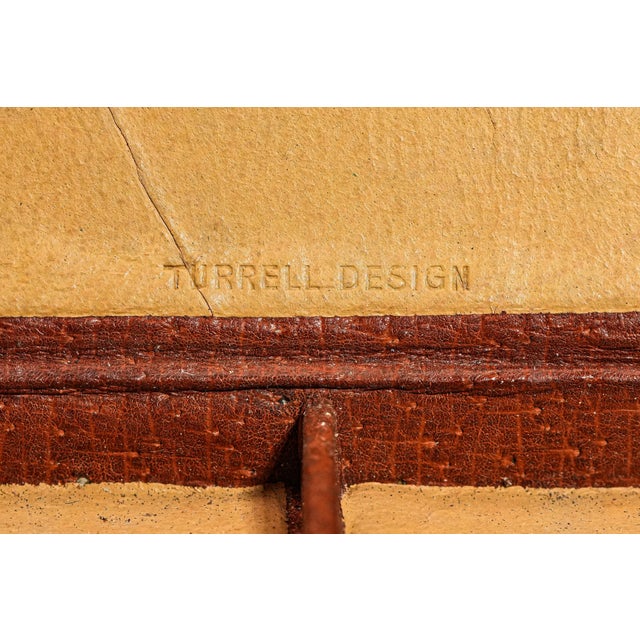 Brown Neat Antique Pigskin Leather Reptile Skin Inset Duck Hunting Theme Cigarette Case Trinket Box For Sale - Image 8 of 13