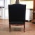 Wood 19th Century French Louis XV Carved Walnut Armchair With Black Leather For Sale - Image 7 of 8