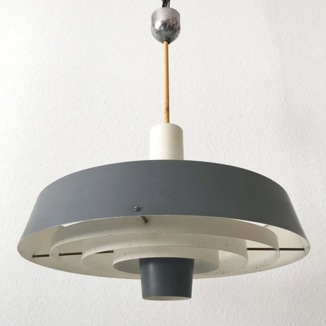 Bornholmpendel Ceiling Lamp by Finn Monies & Gunnar Jensen for Louis Poulsen, 1960s For Sale - Image 12 of 17