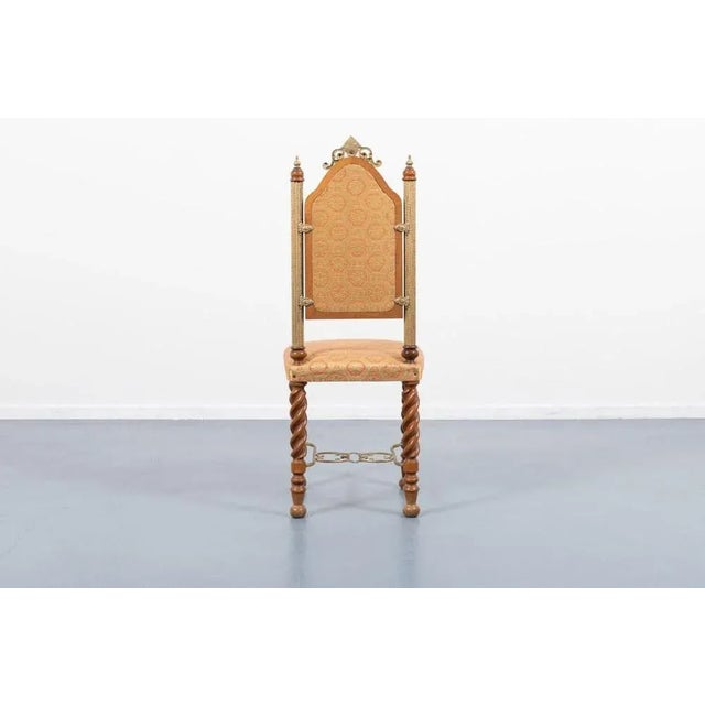 Metal Middle Eastern Dining Chair, 1960s For Sale - Image 7 of 11