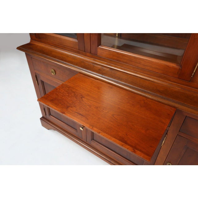 English Wooden Bookcase, 1950s For Sale - Image 13 of 18