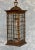 Spanish Gilt Metal Lantern With Textured Glass For Sale In New York - Image 6 of 12