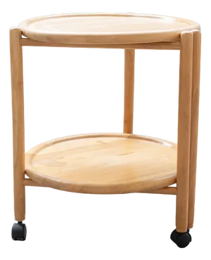 Foldable Food Trolley by Jens Quistgaard, Denmark, 1960s