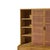 Wood American of Martinsville Mid Century Walnut and Cane Credenza With Hutch For Sale - Image 7 of 13