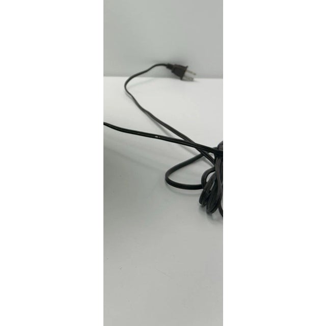 Vintage Mid-Century Modern Delft Style Blue Table Lamps - a Pair For Sale In Dallas - Image 6 of 6