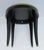 C. 1980's Donghia "Essence" Collection Round Side/End Table Satin Black Lacquer Finish With Brushed Brass Details For Sale - Image 16 of 18
