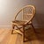 Vintage Children’s bamboo chair Great condition Width 50. cm Height 62cm Depth 54 cm Seat height 31cm