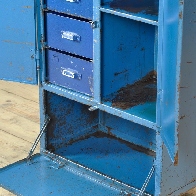 Industrial Four-Drawer Cabinet, 1970s For Sale - Image 6 of 13