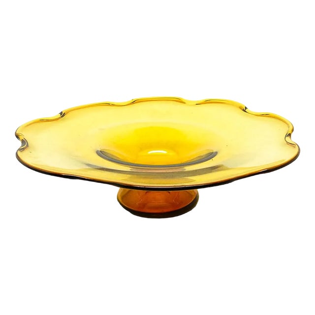 Vintage Polish Bowl from Krosno, 1970s For Sale