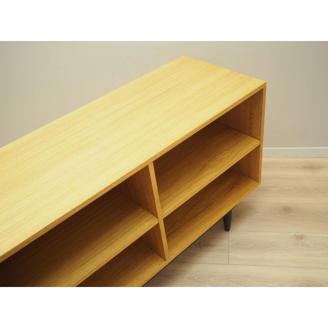 Scandinavian Oak Bookcase For Sale - Image 6 of 11