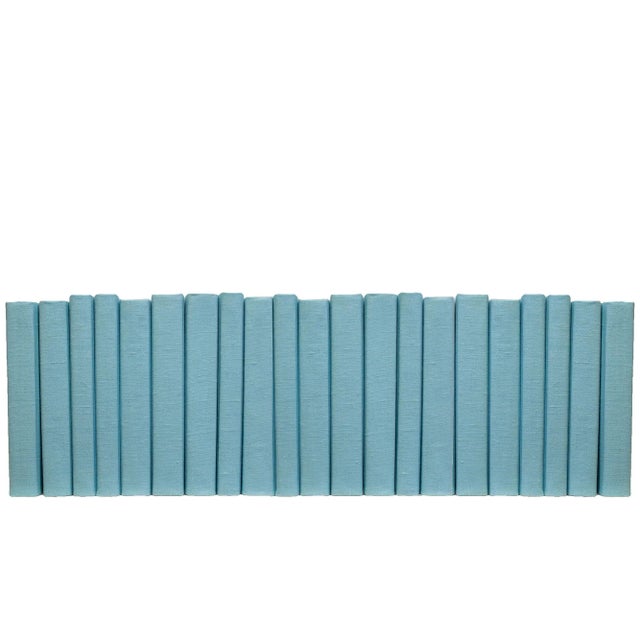 Transform your space with our Pale Sky Linen Wrapped Color By The Foot from Booth and Williams. One linear foot of...