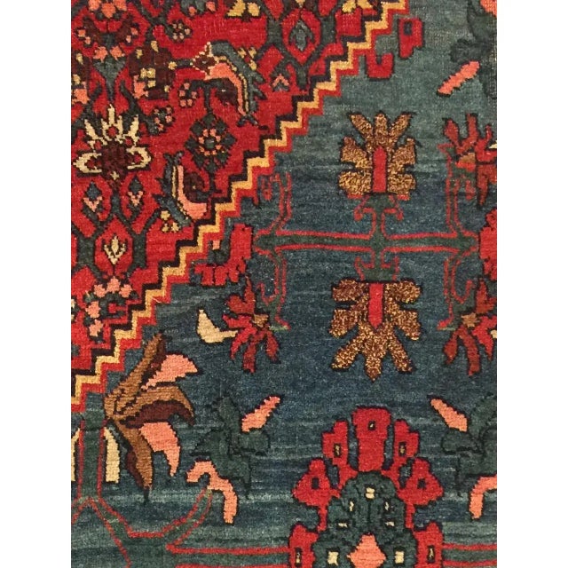 Antique Red Bidjar Rug 7ft 9in X 12ft 2in For Sale - Image 4 of 5